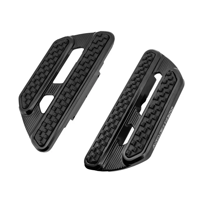 Arlen Ness Ness, Method passenger floorboards. All black