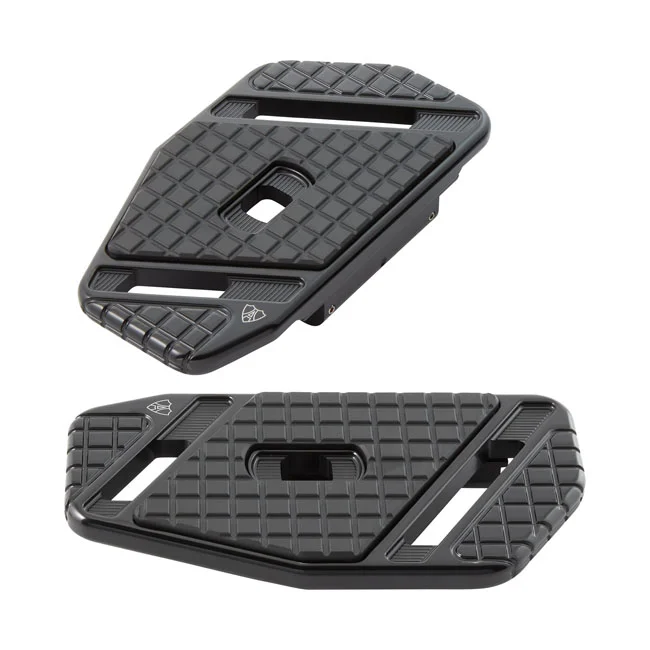 Arlen Ness Ness, SpeedLiner passenger floorboards. All black