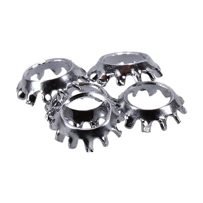 Gardner-Westcott Chrome ext. countersunk lockwasher, #10