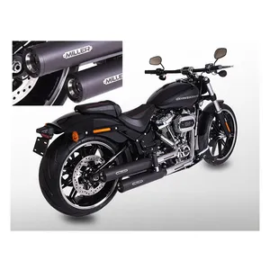 Miller Exhaust Miller, Destiny slip-on mufflers. Euro 5. Matte black