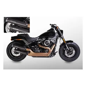 Miller Exhaust Miller, Independence slip-on mufflers. Euro 4. Matte black