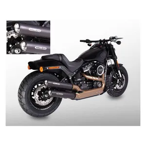 Miller Exhaust Miller, Independence slip-on mufflers. Euro 4. Matte black