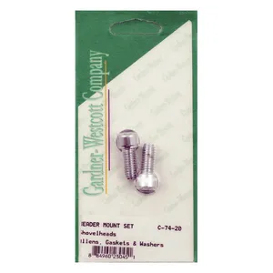 Gardner-Westcott Gardner-Westcott, exhaust mount kit. Chrome allen