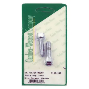 Gardner-Westcott Gardner-Westcott, oil filter mount kit. Chrome