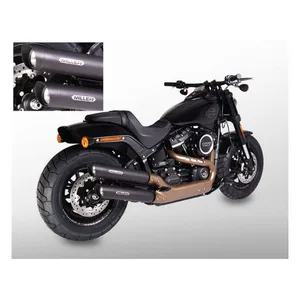 Miller Exhaust Miller, Independence slip-on mufflers. Euro 4. Matte black