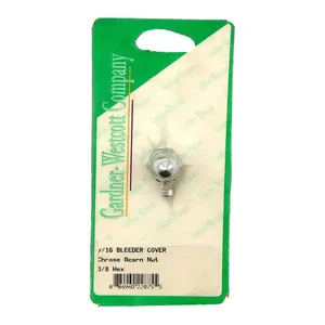 Gardner-Westcott Hex bleeder cover acorn 7/16 inch
