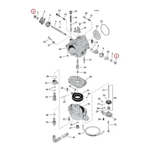 S&S S&S, nut, throttle shaft