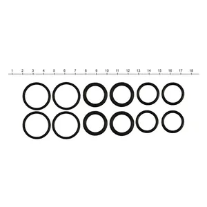 S&S S&S, pushrod cover seal kit. Rubber