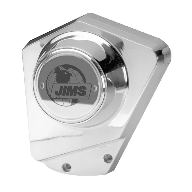 Jims ''A Cut Above'' billet cam cover L73-92 B.T. Chrome