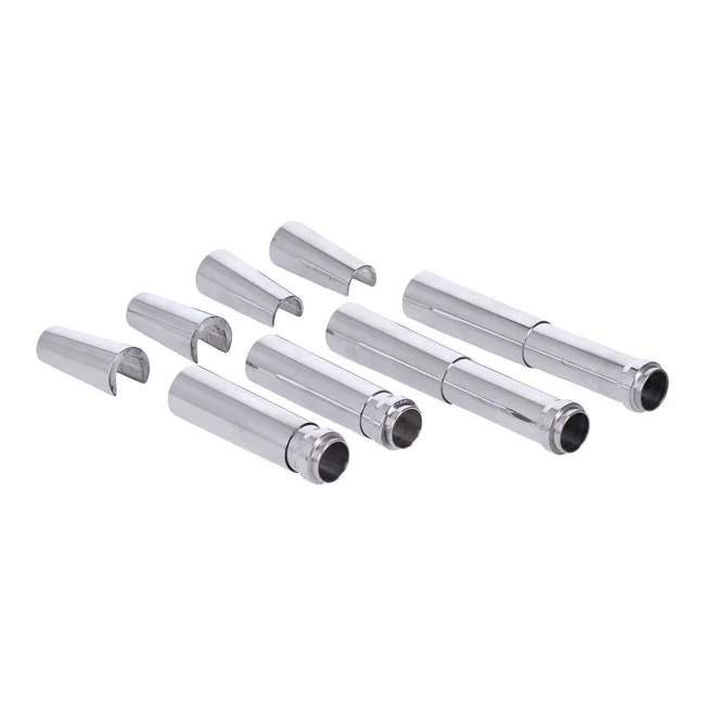Jims Billet ''A Cut Above'' aluminum pushrod cover kit. Pol. - 17948-99