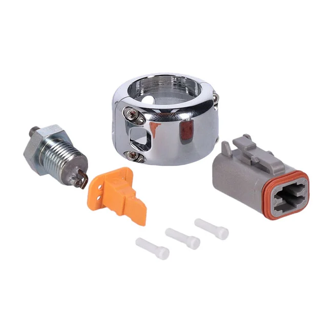 Jims Damage control kit. Chrome, 1" bars