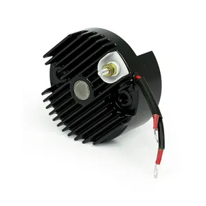 MCS Solid-state 12-v voltage finned regulator. Black