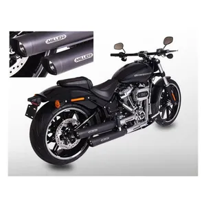 Miller Exhaust Miller, Independence slip-on mufflers. Euro 4. Matte black