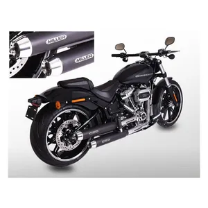 Miller Exhaust Miller, Independence slip-on mufflers. Euro 4. Matte black