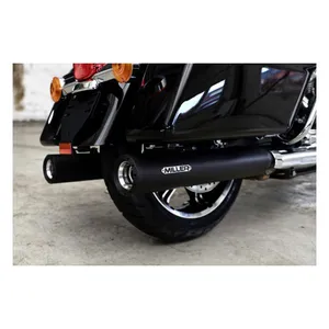 Miller Exhaust Miller, Cleveland 107" slip-on mufflers. Euro 5. Matte black