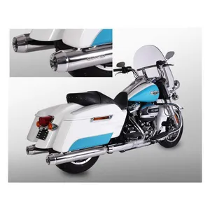 Miller Exhaust Miller, Airlington 114" slip-on mufflers. Euro 4. Polished