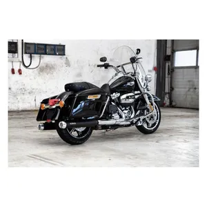 Miller Exhaust Miller, Cleveland 114" slip-on mufflers. Euro 5. Matte black