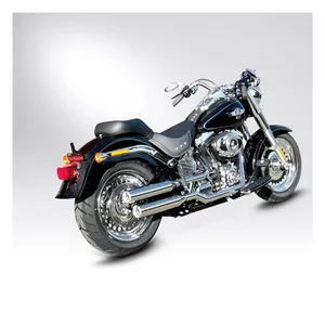 Miller Exhaust Miller, Montana II slip-on mufflers. Euro 4. Polished