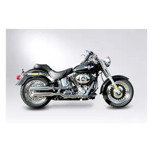 Miller Exhaust Miller, Montana II slip-on mufflers. Euro 4. Polished