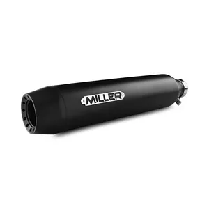 Miller Exhaust Miller, Arizona II slip-on mufflers. Euro 4. Matte black