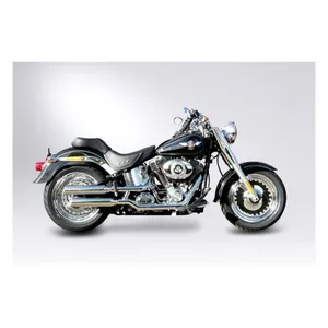 Miller Exhaust Miller, Montana II slip-on mufflers. Euro 4. Polished