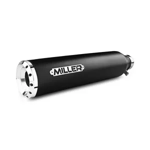 Miller Exhaust Miller, Hunter slip-on mufflers. Euro 3. Matte black