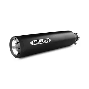 Miller Exhaust Miller, Hunter slip-on mufflers. Euro 3. Matte black