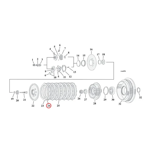Alto Clutch steel drive plate (each) - 37913-90