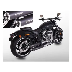 Miller Exhaust Miller, Destiny slip-on mufflers. Euro 5. Matte black