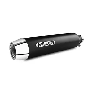 Miller Exhaust Miller, Independence slip-on mufflers. Euro 4. Matte black