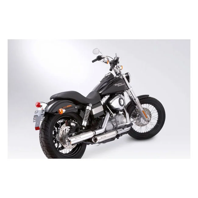 Miller Exhaust Nebraska slip-on mufflers. Euro 3. Polished