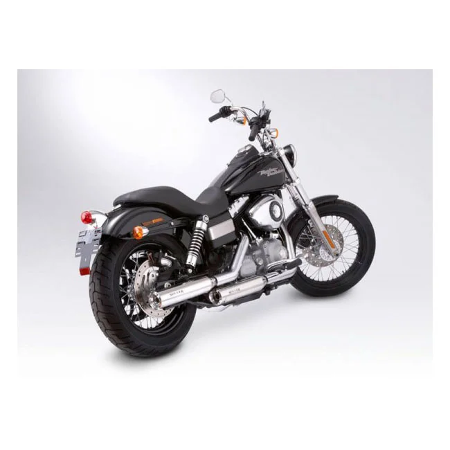 Miller Exhaust Nebraska slip-on mufflers. Euro 3. Polished