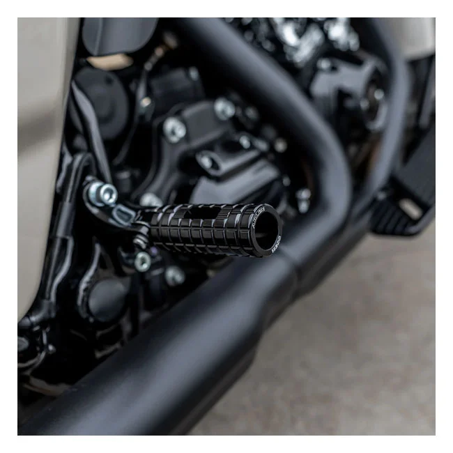 Arlen Ness Ness, Speedliner Passenger footpeg set. Black