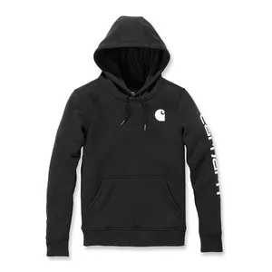 Carhartt Carhartt Logo Sleeve female hoodie black