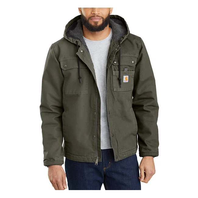 Carhartt Utility sherpa-lined jacket moss