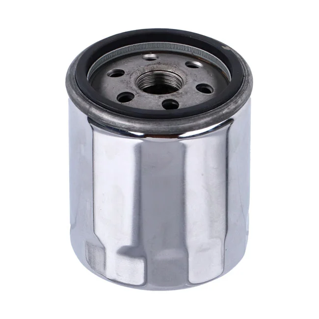 Athena Spin-on oil filter. Chrome - 63798-99A