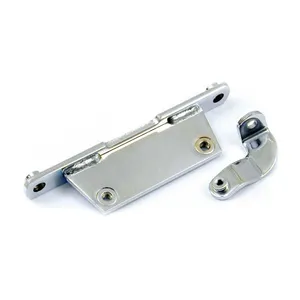 MCS Oil tank mount bracket kit. Chrome