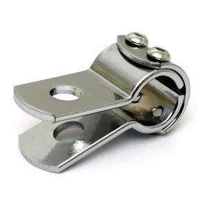 MCS 3-piece clamp 7/8" (22mm). Chrome steel