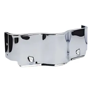 MCS Lower outer batwing fairing trim skirt. Chrome