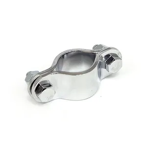 Paughco Paughco, 2-piece frame clamp. 1-1/8" diameter. Chrome