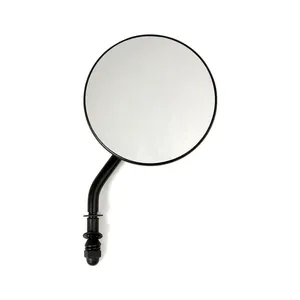 MCS 4" round custom mirror, right. Black