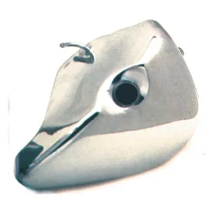 MCS XL Sportster OEM style oil tank. Chrome