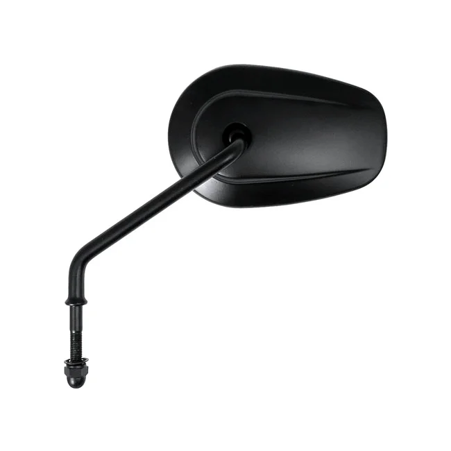 MCS Riptide tapered mirror set, long stem. Black - 980823