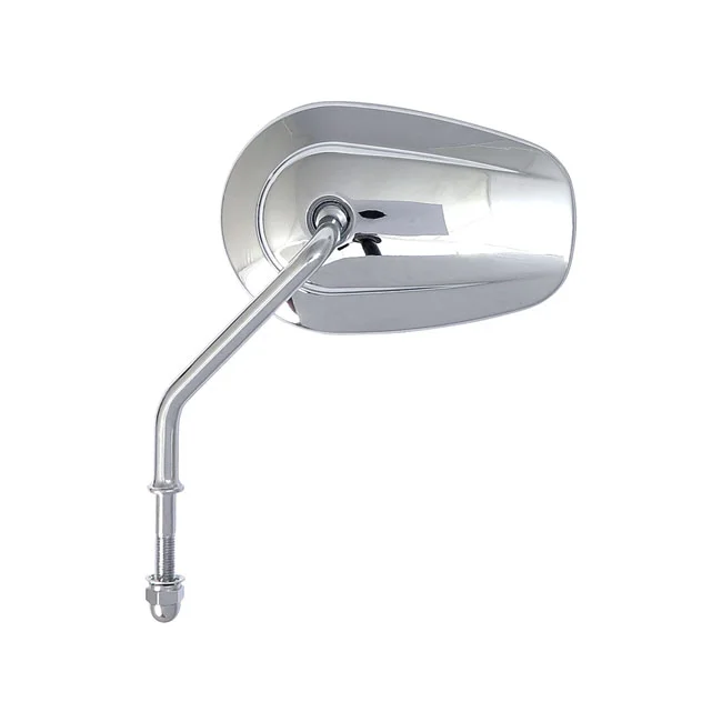 MCS Riptide tapered mirror set, short stem. Chrome - 980824
