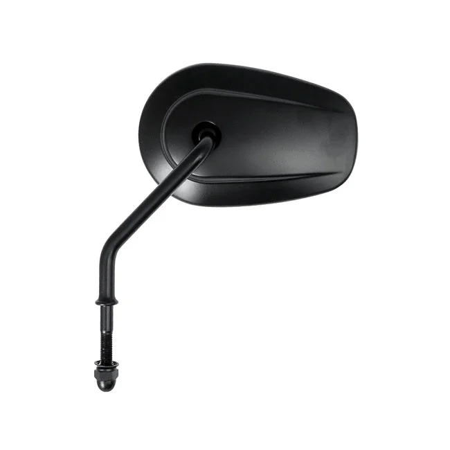 MCS Riptide tapered mirror set, short stem. Black - 980825