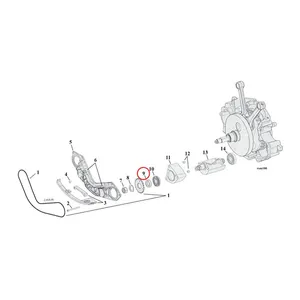 MCS Spacer, balancer sprocket .160"