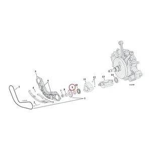 MCS Spacer, balancer sprocket .170"