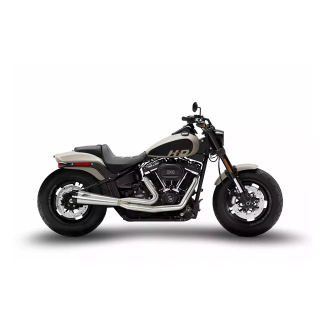 Zard M8 Softail 2-1 Full kit exhaust system. Plain