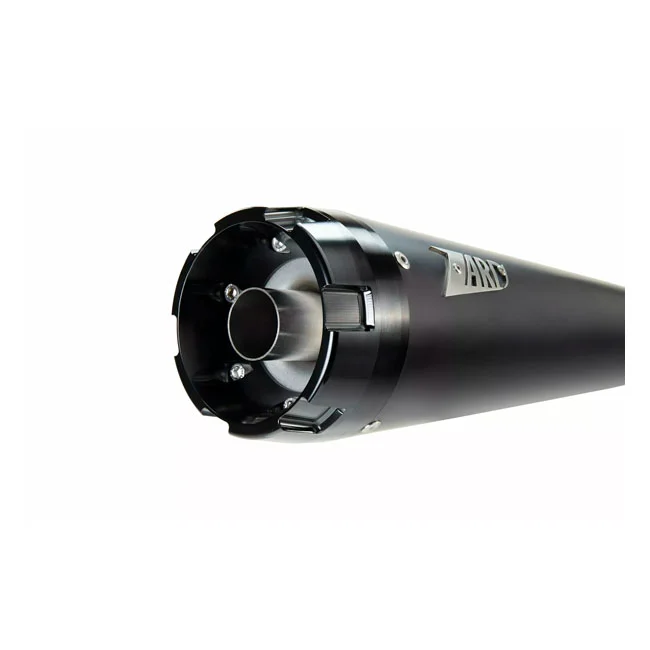 Zard 2-1 stainless M8 Touring exhaust system. Black