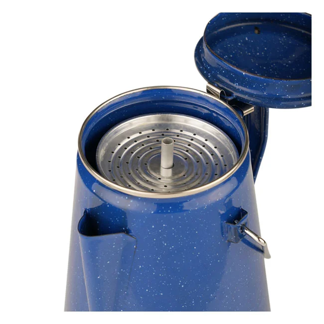 Army Surplus Fostec Emaille coffe percolator
